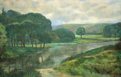 The Upper Severn, c.1939 by Alfred Thornton